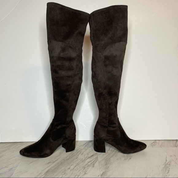 Marc Fisher Jayne Gray Over The Knee Boot 6M - Picture 7 of 14